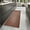 Brown, variant on PABUBE Kitchen Mat Cushioned Anti Fatigue Kitchen Rugs Waterproof Non-Slip Comfort Standing Mat for Kitchen, Floor, Office, Sink, Black, 17" x 47"