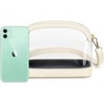 thumbnail image 2 of Clear Purse for Women Stadium, Small Clear Crossbody Bag, See Through Shoulder Bag Clear Handbag for Concerts Sports, 2 of 6