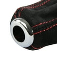 thumbnail image 7 of Spec-D Tuning SKB-BLKSU-RS Jdm Suede Manual Shift Boot Black W/Red Stitching, 7 of 7