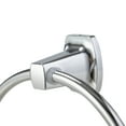 thumbnail image 5 of (4 pack) Mainstays Chrome Square Wall Mount Towel Holder Ring, 5 of 14