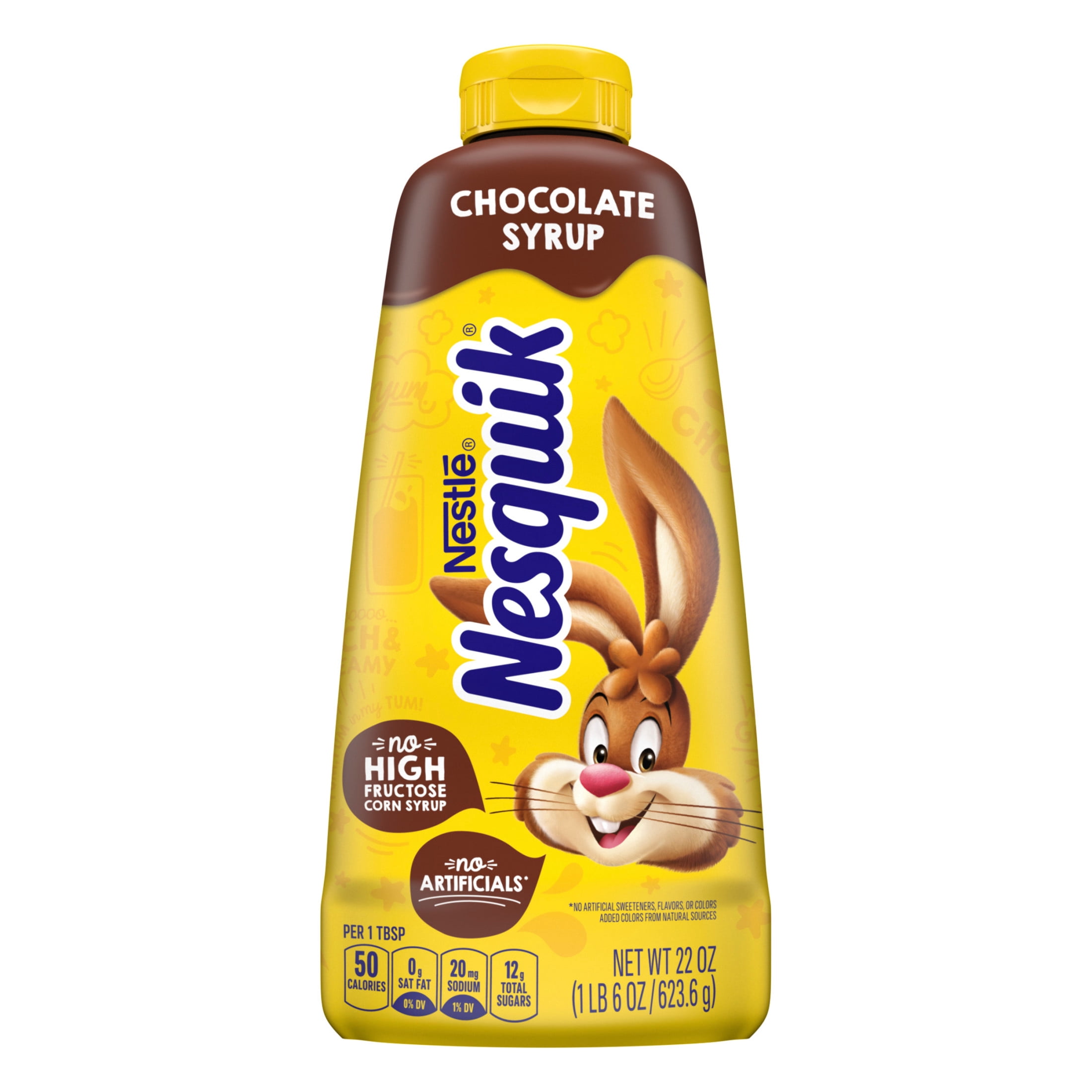 (3 pack) Nesquik Chocolate Syrup for Milk or Ice Cream, 22 oz 1.375 lb.