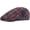 Navy, variant on Men's Newsboy Hat Striped Flat Cap Adjustable Ivy Cabbie Driving Irish Beret Hat
