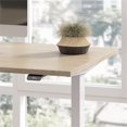 thumbnail image 4 of Scranton & Co Engineered Wood 72W L-Shaped Standing Desk in Natural Elm, 4 of 7