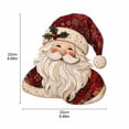 thumbnail image 2 of Christmas Patchwork Fabric DIY Decor Kit, Holiday Fabric Craft Decoration Set with Step-by-Step Photo Guide, Holiday Sewing Arts and Crafts for Adults Beginners, 2 of 6