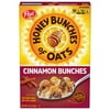 Post Honey Bunches of Oats Cinnamon Bunches Breakfast Cereal, Crunchy, 12 oz, Cardboard Box