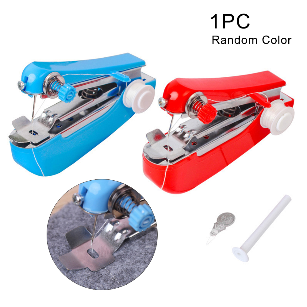 Portable Mini Manual Sewing Machine Simple Operation Sewing Tools