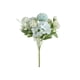 thumbnail image 2 of Cateissary Ramo de rosas artificiales de tela, portátil, decorativo, simulación vívida, interior, hogar, sala de estar, adorno de flores falsas Flores artificiales Verde Cateissary HA084330-04, 2 of 6