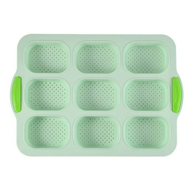 Offre Limitée Qaailabf 9 Ovales Français Bricolage Petits Moules à Pain Outils de Cuisson Antiadhésifs