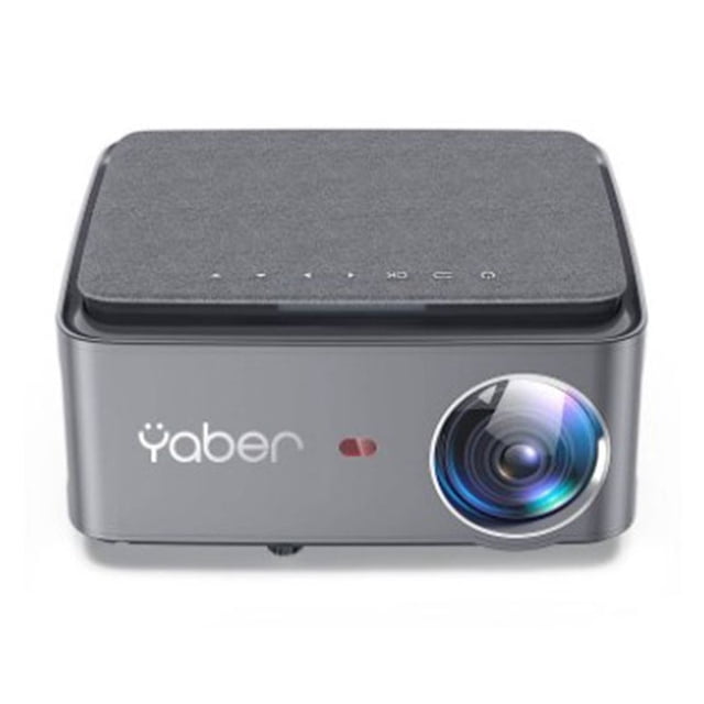 Proyector YABER Pro U6 Bluetooth WiFi 5G de actualización Yaber, 450 lúmenes ANSI, resolución native 1920*1080P. DM