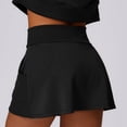 thumbnail image 3 of Gealkoca Skirts for Women Elastic High Waisted Tennis Skirt with 2 Pockets Athletic Golf Workout Sports Shorts Womens Flowy Athletic Workout Skirts, 3 of 3