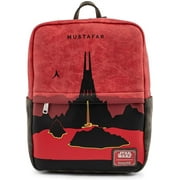 Loungefly Star Wars Lands Mustafar Square Womens Double Strap Shoulder Bag Purse