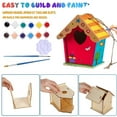 DIY Bird House Kits: Arts and Crafts for Kids | Paint Your Own Wooden
