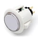 thumbnail image 1 of Inteprter Botón pulsador LED, botones basculantes duraderos, multiusos, diseño especial a la moda, Arcade Press, Gaming Arcades Entertainment Videojuegos y accesorios Blanco, luz blanca 24 mm, 1 of 6