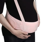 Vocoste Belly Bands for Pregnant Women with Shoulder Strap Pink Nylon