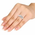 thumbnail image 5 of 1/10 Carat T.W. Diamond 10kt White Gold Fashion Ring, 5 of 5