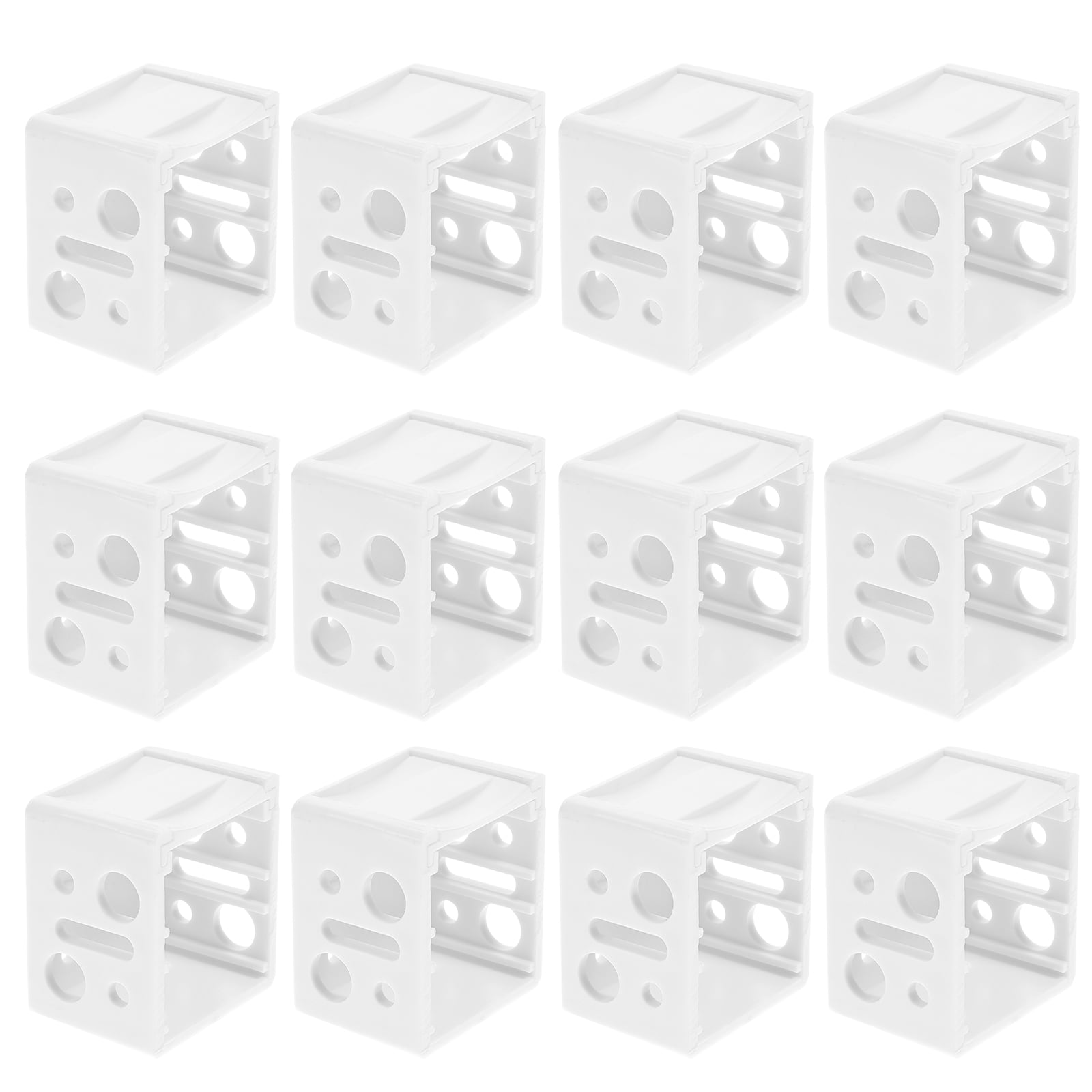 Blind Brackets 12pcs Window Blinds Headrail Bracket Box Mounting