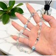 thumbnail image 3 of 2 Piezas Correa Universal Para Teléfono De Mano Correa De Muñeca Para Cámara Cordón Con Cuentas De Perlas Linda Cadena Accesorios Universal Para Iphone 17 16 Pro Max Samsung Mujeres Niñas Llavero Estr, 3 of 5