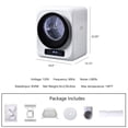 thumbnail image 6 of Holaki 850W, 1.5 cu. ft. Portable Compact Electric Laundry Dryer, Cloth Dryer, Stainless Steel Tub, UV Sterilizaiton,Digital Touch Panel, for Home/Apartment/Dorms, 6 of 6