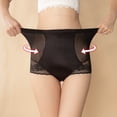 thumbnail image 2 of Sngxgn Women's Cool Breathable Comfort Cotton Brief(Black,XXXL), 2 of 8