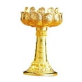 thumbnail image 4 of Lotus Ghee Lamp Holder Candle Holder Suministros budistas Tibetan Candlestick Butter Lamp Holder para centro de mesa Decoración de regalo para el, 4 of 9