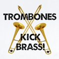 thumbnail image 2 of CafePress - Trombones Kick Brass Body Suit - Long Sleeve Cotton Baby Bodysuit, 2 of 4