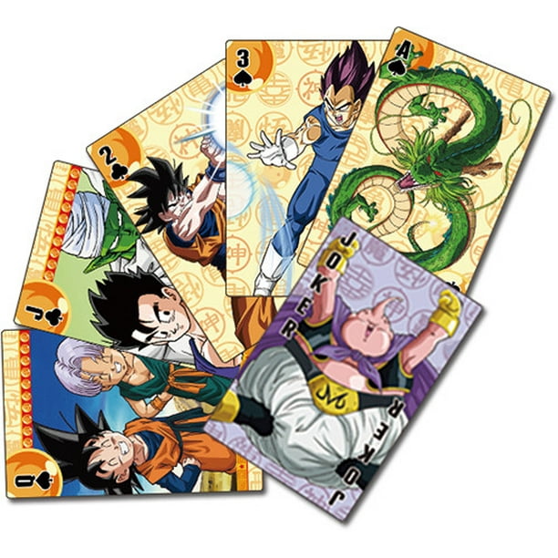 Dragon Ball Z - Goku Symbol Playing Cards - Walmart.com ...