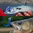 thumbnail image 3 of Goture Round Jig Head, Lead Jig Head Hooks for Freshwater Saltwater Fishing, Swimbait Jig Heads with Fishing Box for TroutBass Fishing, Crappie Pro Jig Heads, 3 of 6