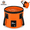 Orange, variant on 5 Gallon Collapsible Bucket, 20L Foldable Water Bucket with Reinforced Handles, Portable PVC Camping Wash Basin for Car Wash, Fishing, Gardening, RV, Beach, Cleaning and Emergency Water Storage