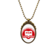 thumbnail image 1 of Libro sol rojo revolución, patriotismo Collar Colgante Vintage de bronce antiguo de joyeria de lujo de regalo Unbranded M, 1 of 3