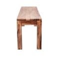 thumbnail image 4 of Avalon Mid-Century Modern Sheesham Wood Dining Bench, 4 of 4