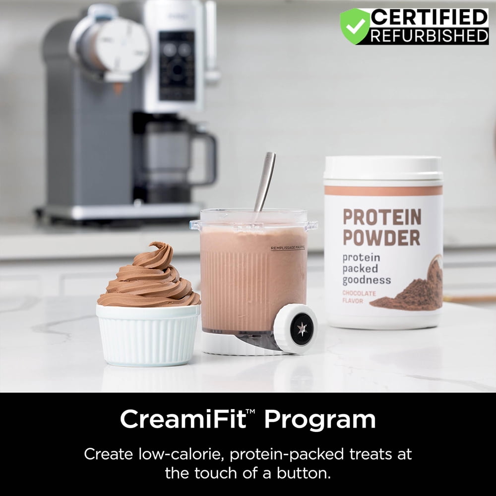 Ninja NC701 CREAMi Swirl 13-in-1 Soft Serve Ice Cream Machine Bundle with 2 YR CPS Enhanced Protection Pack