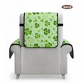 thumbnail image 7 of TSOVTHRID Cute Sloth Green Hat Recliner Chair Covers, Non-Slip Recliner Covers for Recliner Chair, Shamrock Heart Print 1 Seat Lazyboy Recliner Covers for Home St. Patrick's Day Decor, 7 of 7