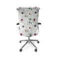 thumbnail image 5 of Ambesonne Cat Office Chair Cover Stretchable High Back, Colorful Yarn Balls Pets, Multicolor, 5 of 6