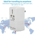 ZYDual Channel StepUp&Down Voltage Converter Transformer 100W Travel