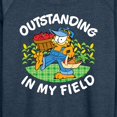thumbnail image 3 of Garfield - Outstanding In My Field - Women's Lightweight French Terry Long Sleeve Shirt, 3 of 5