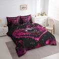 thumbnail image 3 of Feelyou Love Heart Angel Twin Bedding Sets 7pcs, Valentine's Day Couple Comforter Set, 3 of 8