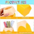 thumbnail image 2 of ‌Student stationery storage good helper! Desktop color-blocking pen holder, large capacity hexagonal design easy storage of pencil tips, cross-border plastic cylinder to make the desktop cle, 2 of 5