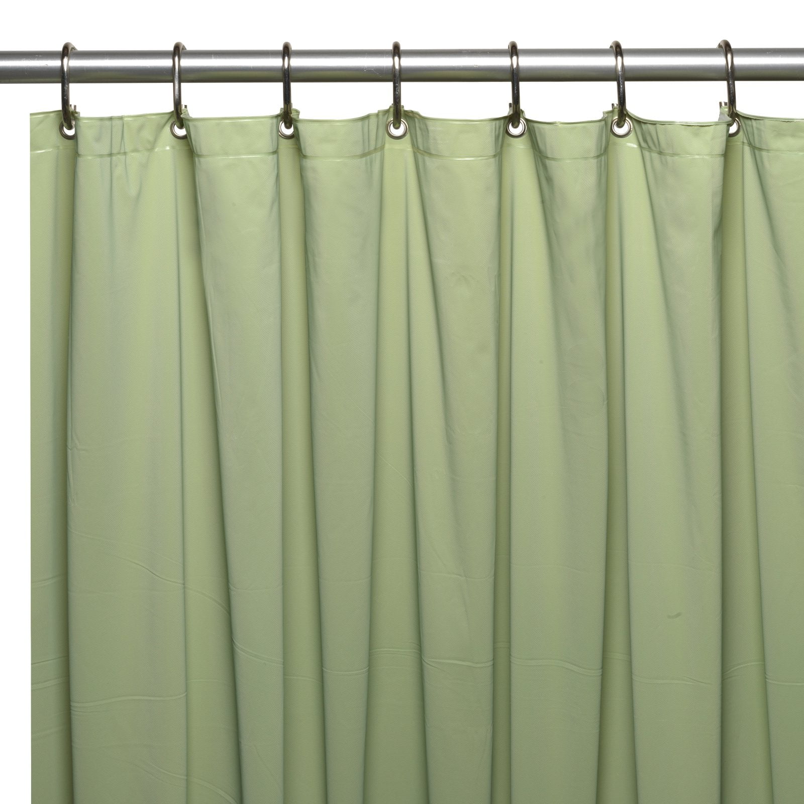 Premium 4 Gauge Vinyl Shower Curtain Liner w/ Weighted and