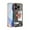 Rosegold, variant on for iPhone 16e Case, [360° Ring Stand] Crystal Clear [Electroplated Edge] Silicone Soft TPU [Shockproof Protection] Thin Cover Compatible with iPhone 16e, Silver