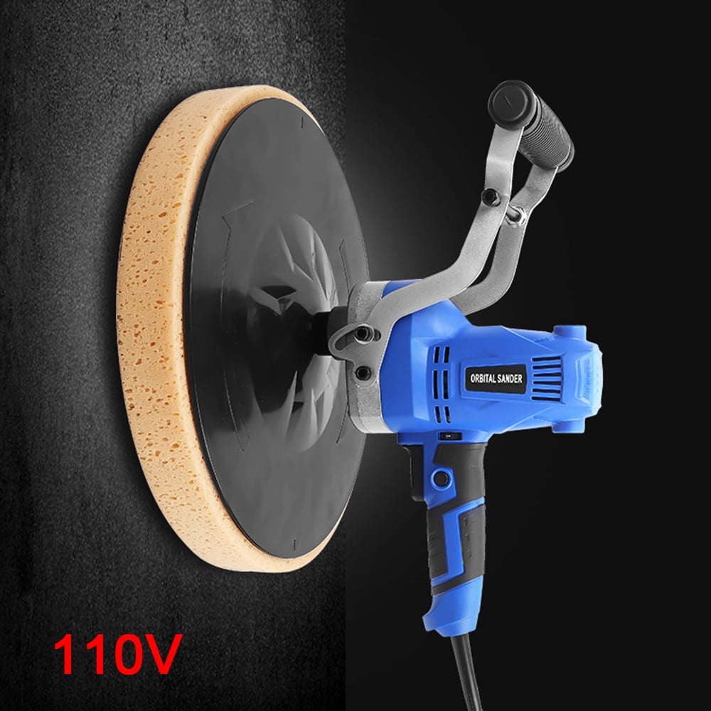 Powerful 850W Orbital Sander for Concrete Grinding, Adjustable Speed, Ergonomic Handle, and Wide Grinding Plate for Efficient Results