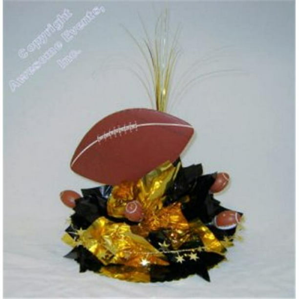 Awesome Events FTB10E Football Ont une Balle Centrepiece&44; 2 Pack
