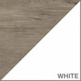 thumbnail image 2 of Bush Mayfield 7-Piece Engineered Wood Desk Office Set in Shiplap Gray/White, 2 of 6