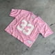 thumbnail image 1 of Camiseta Y2K vintage de malla con estampado de espuma numérica de gran tamaño, estilo hip hop, ropa de calle, estilo Harajuku, informal, de nailon, transpirable, unisex, de manga corta, 1 of 6