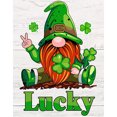 thumbnail image 1 of Pintura de diamante (DB1719) DIY 5D Gnome Square Mosaic Home Decor (B853) 50x70cm Hugtrwg Para estrenar, 1 of 1