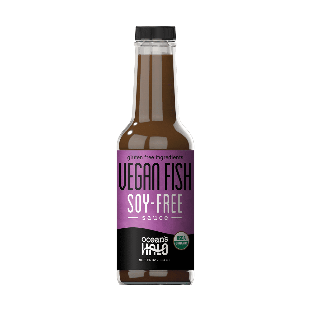 Ocean's Halo Organic Gluten Free SoyFree Vegan Fish Sauce, 12 oz [Pack of 6]