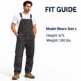 thumbnail image 6 of Bass Creek Outfitters Mens Overalls - Insulated Bib Overalls for Men Duck Canvas Mens Jumpsuit Bibs, 6 of 7