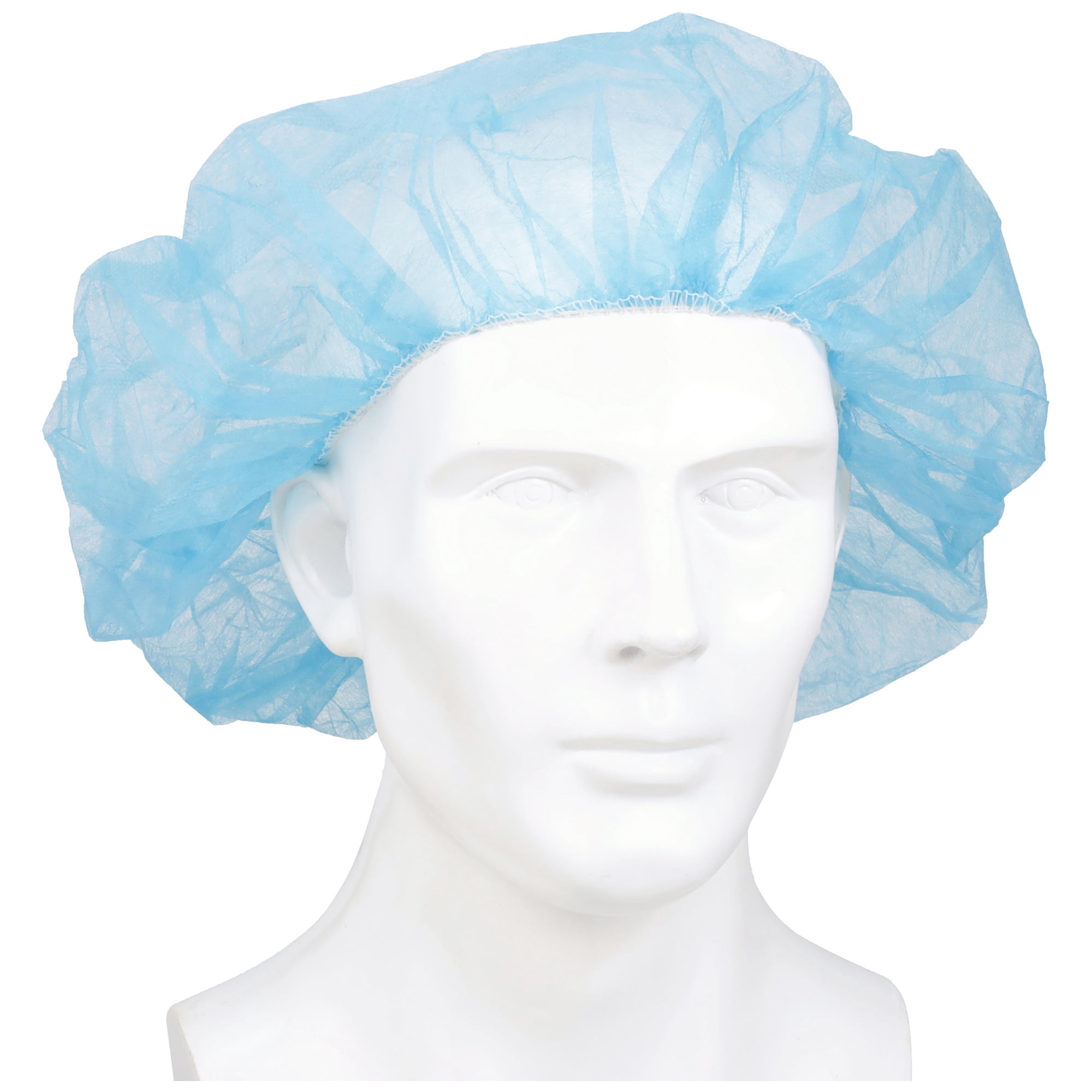 McKesson Surgical Caps for Women or Men, Elastic Closure Bouffant Cap - Disposable Hygienic Hair Cover - 24 in, 100 Ct