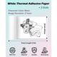 thumbnail image 2 of Papel adhesivo térmico Phomemo blanco 77 mm para impresora M03/M04, 2 of 8