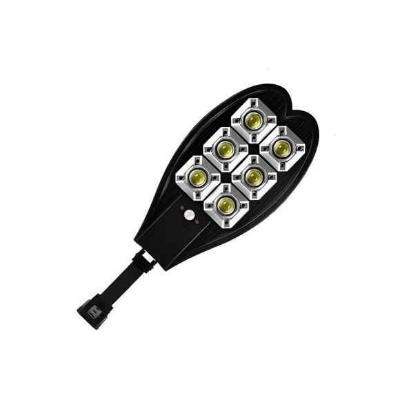 Yuarrent Luz de calle solar ABS Control remoto Detección de movimiento recargable IP65 Lámpara de repuesto impermeable para exteriores Iluminación y accesorios Yuarrent HA073711-00