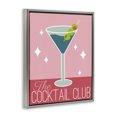 thumbnail image 3 of Stupell Industries Art Deco Cocktail Club Typography Gray Floating Frame Canvas Art, 25 x 31, by Anna Quach, 3 of 8